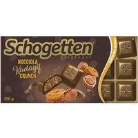 Schogetten Schokolade, Trumpf Schogetten Nocciola Kadayif Crunch Vollmilchschokolade 100g