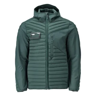 MASCOT Herren Jacke mit Kapuze CUSTOMIZED Waldgrün L - 22215-607-34-L