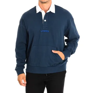 Langärmeliges Polo TMF002-JS305 Herren