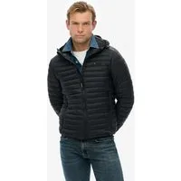 Superdry Steppjacke HOODED FUJI LITE JACKET Slim Fit, aus Nylon, mit Reißverschluss