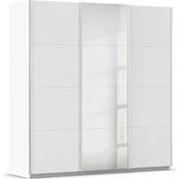 OTTO home Schwebetürenschrank Kleiderschrank Schrank Schlafzimmerschrank Garderobe AGORDO (Breiten 203/271/315/360 cm in drei Griff-Farben - NEU: Farbe SCHWARZ) Top Innenausstattung, in 4 Breiten und 2 Höhen MADE IN GERMANY