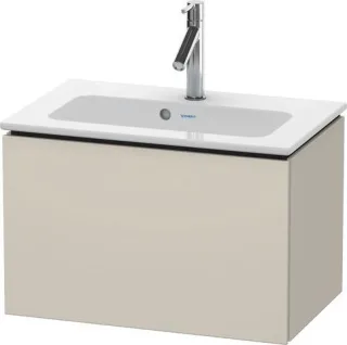 Duravit L-Cube Waschtischunterbau wandhängend Taupe Matt 620x391x400 mm - LC615609191 LC615609191