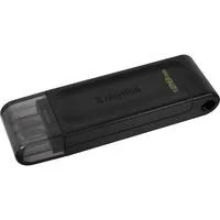 DataTraveler 70 128 GB, USB-Stick schwarz, USB-C 3.2 (5 Gbit/s)