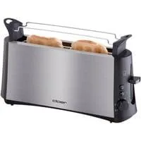 Langschlitz-Toaster 3810 edelstahl, 880 Watt, für 2 Scheiben Toast