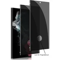 Baker Sichtschutzfolie 2x Panzerglas Blickschutz Samsung Galaxy S22 S23 S24 S25 Ultra Plus, (2 Pack), Privacy Schutzglas Displayschutzfolie Schutzfolie