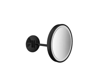emco LED-Rasier- und Kosmetikspiegel 1-armig, 3-fach, rund, D: 203 mm, Direktanschluss, 109413308 109413308