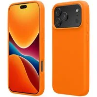 kwmobile Smartphone-Hülle Hülle für Apple iPhone 17 Pro Max, Hülle Silikon gummiert - Handyhülle - Handy Case Cover