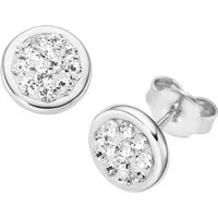 Firetti Paar Ohrstecker Schmuck Geschenk Silber 925 Ohrschmuck, mit Kristallstein