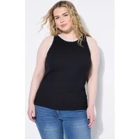 Studio Untold Longtop Ripptop Slim Shape Häkel-Kanten
