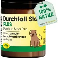 cdVet DurchfallStopp Plus, Ergänzungsfutter für: Katzen, Hunde, Linderung akuter Resorptionsstörungen