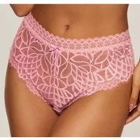 LASCANA Slip Cara aus dezent transparenter Spitze, anteilig aus recyceltem Material