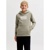 Jack & Jones Junior Kapuzensweatshirt JCOFUSION GRAPHIC SWEAT HOOD UNB SN JNR Baumwollmischung, normal geschnitten