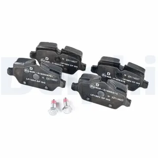 Delphi Bremsbel?ge hinten BMW 1er E81 3er E90 LP1924