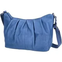 The Skandinavian Brand Umhängetasche The Skandinavian Brand Damen Ledertasche, Schultertasche blau (Stück, Stück)
