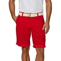 riverso Chinoshorts Herren Shorts RIVHenry Regular Fit Bermudashorts mit Gürtel