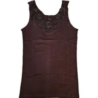 Toker Collection® Achselhemd Damen Unterhemd mit extra breiter Spitze (1 Stück, einzeln gepackt) Spitze in vielen Varianten