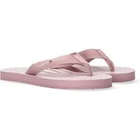 Tommy Hilfiger Zehentrenner Pool Slides, Schlupfschuh, Strandschuh mit Zehensteg