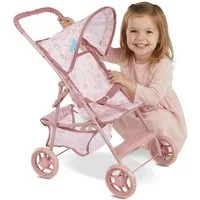 kinderplay Puppenbuggy Puppenwagen Buggy – Leicht & klappbar – Für Kinder – Sicher & stabil