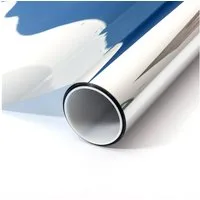 atFoliX Sonnenschutz-Fensterfolie Sonnenschutzfolie Silver 35 Innen 100 x 120 cm
