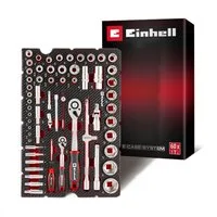 Einhell Werkzeugset Original Einhell Pad Stecknüsse und Ratschen 60-tlg. (Umschaltknarren, (60-tlg), Original Einhell Pad Stecknüsse und Ratschen 60-tlg. (Umschaltknarren