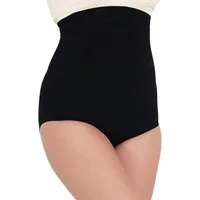 Formangel Miederslip mit hoher Taille und Silikonbund, figurformend, nahtlos, rutschfest (1-St) Nahtlos, Silikonbund gegen Verrutschen