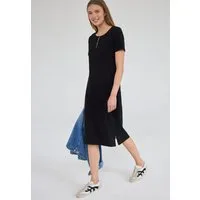 STREET ONE STUDIO Midikleid mit Rundhalsausschnitt