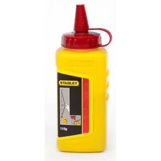 STANLEY Kreidepulver rot 115g - 1-47-404