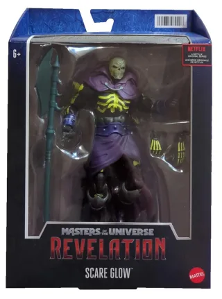 Masters of the Universe Masterverse Scare Glow Action Figure 7-in MOTU Battle Figures for Storytelling Play and Display Gift for Kids Age 6 and Older and Adult Collectors MOTU Collectors