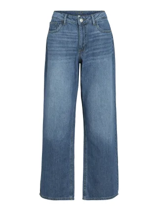VILA - VIPALMA RW WIDE JEANS MBD PAL251-NOOS Medium Blue Denim - Gr. - 32
