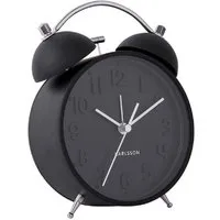 Karlsson Uhr Wecker Iconic Mattschwarz