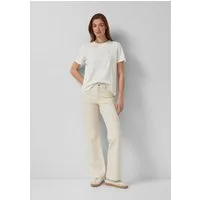 s.Oliver Bootcut-Jeans Jeans-Hose Jeans / Regular Fit / Mid Rise / Flared Leg / ausgefranster Saum