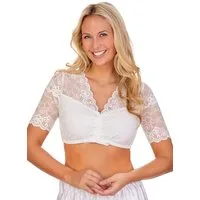 MarJo Dirndlbluse Dirndlbluse - EIZA-FINJA - offweiß