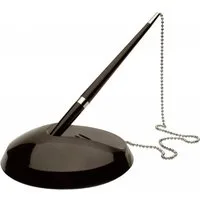 Connect Kugelschreiber Kugelschreiberständer mit Kette schwarz