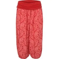 malito more than fashion Haremshose malito Damen Capri Hose mit Orient Print, Haremshose zum Tanzen, Haremshose Knielang