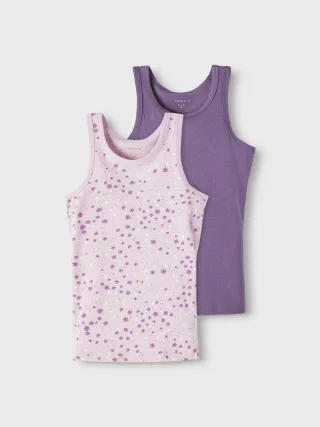 NAME IT - NMFTANK TOP 2P WINSOME FLOWER NOOS winsome orchid - Gr. - 86
