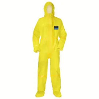 uvex 3B chem classic + Einwegschutz - Overall, gelb gelb M - 8849810