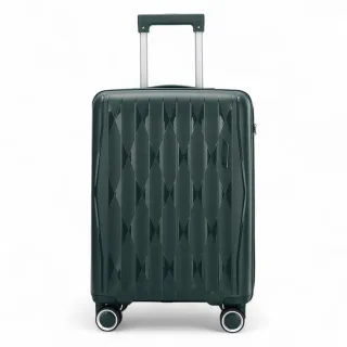 Robuster Hartschalen-Kabinenkoffer 37,5 x 20,5 x 55 cm TSA-Gepäck passend für Easyjet, Ryanair, Wizzair