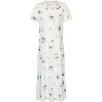 HUTSCHREUTHER Nachthemd Damen Schlafshirt mit kurzem Arm (1-tlg) Modisches Design