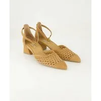 Paul Green 3856 Slingpumps Obermaterial: Leder und Textil
