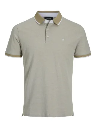 JACK&JONES - JJEPAULOS POLO SS NOOS Crockery - Gr. - L