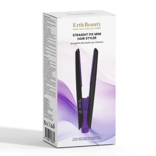 ErthSkin Straight Fix Mini-Hairstyler Schwarz