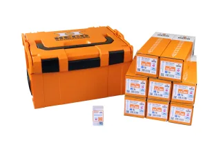 HECO L-BOXX 238 Tellerkopf TG 1, inkl. 3 Langbits - 63107