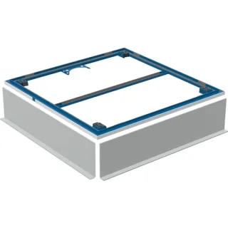 Geberit Installationsrahmen für Duschflächen Setaplano für 4 Füße bis 100cm 80x100cm, 154462001 154462001