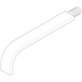 Dornbracht Auslauf WT- Wand MEM-L 24 04282214810-08 platin