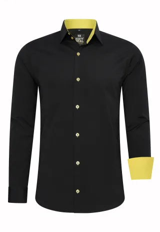 Business Hemd S - 6XL Slim Fit Premium Cotton-Stretch
