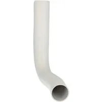 SANIT Spülrohr Spülbogen - versetzt - für WC-Spülkasten - PVC weiß, 40 mm rechts