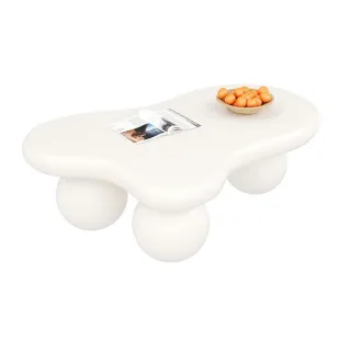 Flieks Couchtisch, Weiß, Holz, 45.09x30.48x53.34 cm, Wohnzimmer, Wohnzimmertische, Couchtische