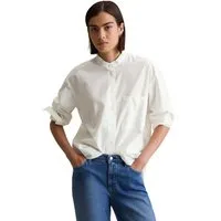 Marc O'Polo DENIM Langarmbluse aus softem Popeline