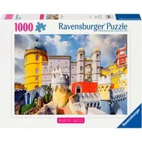 Ravensburger Puzzle Beautiful Castles - Nationaler Palast von Pena, Portugal, 1000 Puzzleteile, Made in Germany