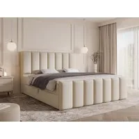 Compleo Boxspringbett CAOBAS, H3 Matratze Bonellfederung, Topper, Kopfteil